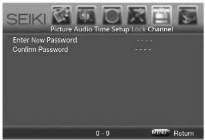 Seiki SC601GS - System Lock - 1