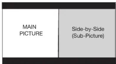 MAIN PICTURE Side-by-Side (Sub-Picture)