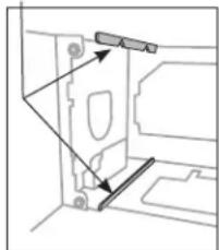 MITSUBISHI WD-73732 - Installing the New Lamp Cartridge - 1