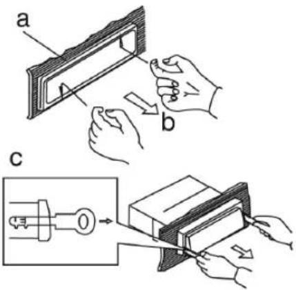 Manta RS4502 - Removing the unit - 1