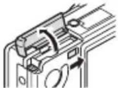 SANYO VPC-AZ3 - Insert the card. - 1