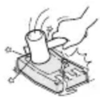 SANYO VPC-AZ3 - ■Do not peel or damage the outer case - 1