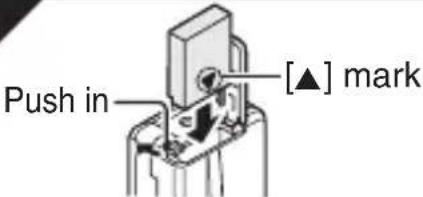 SANYO VPC-AZ3 - Insert the battery pack. - 2