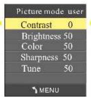 Pyle PRJLE84H - Menu Setting - 4