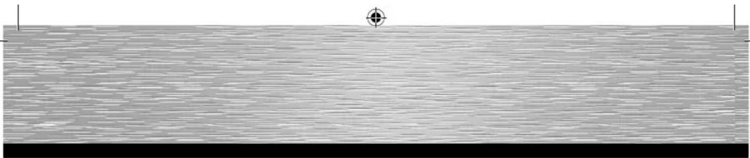 Grayscale abstract image with horizontal bands and a central crosshair marker (no text or symbols)