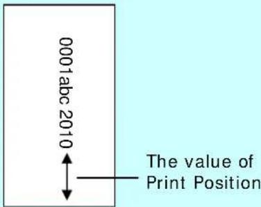 0001abc 2010 The value of Print Position