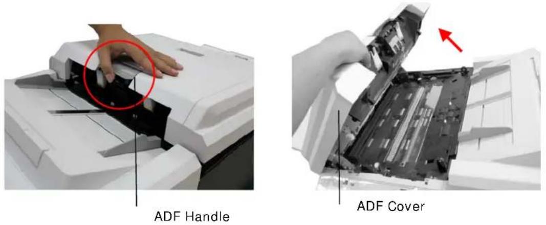 AVISION SC8800 - Replacing the ADF Friction Roller Assembly - 7