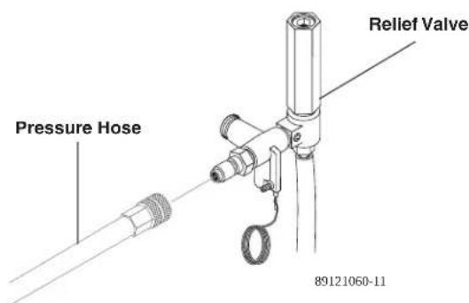 Pressure Hose 89121060-11 Relief Valve
