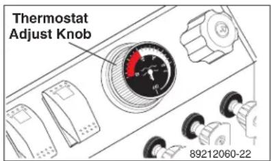 Thermostat Adjust Knob 89212060-22