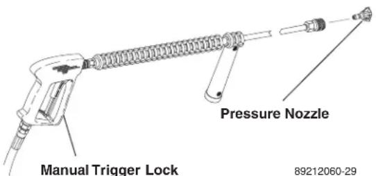 Manual Trigger Lock Pressure Nozzle 89212060-29