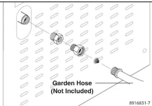 Garden Hose (Not Included) 8916831-7