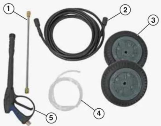 WESTINGHOUSE WP2700 - COMPONENTS - 1