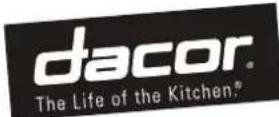 Dacor Distinctive DDW24S - Table of Contents - 1