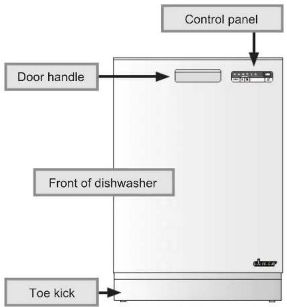 Dacor Distinctive DDW24S - CAUTION - 2