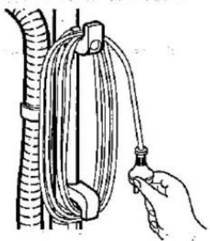 SANYO SC-17 - UNWINDING THE POWER CORD - 2