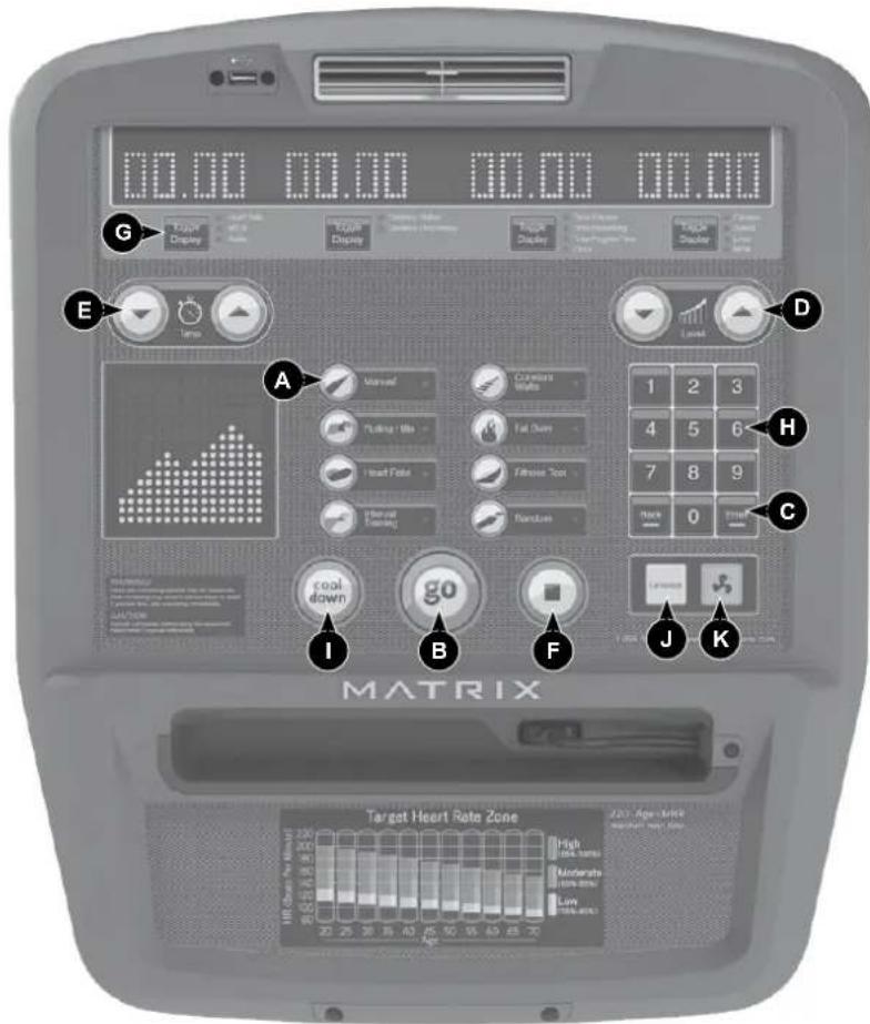 MATRIX H7XE - H3X/ U3X / R3X CONSOLE DESCRIPTION - 3