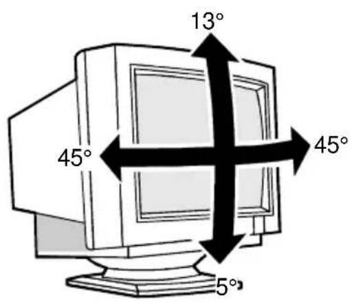 FUJITSU SIEMENS MCM 174V - Tilting and turning area - 1