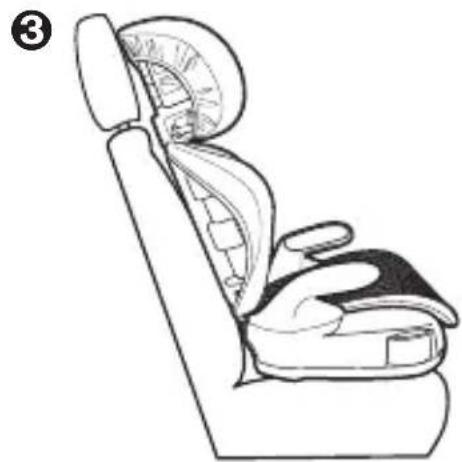 GRACO Booster Air - Booster Seat Positions - 2