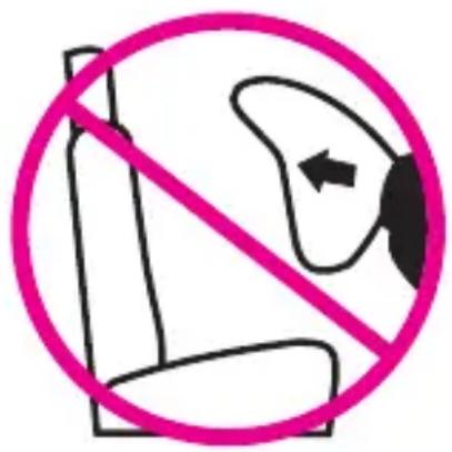 GRACO Booster Air - WARNING - 1