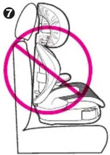 GRACO Booster Air - WARNING - 5