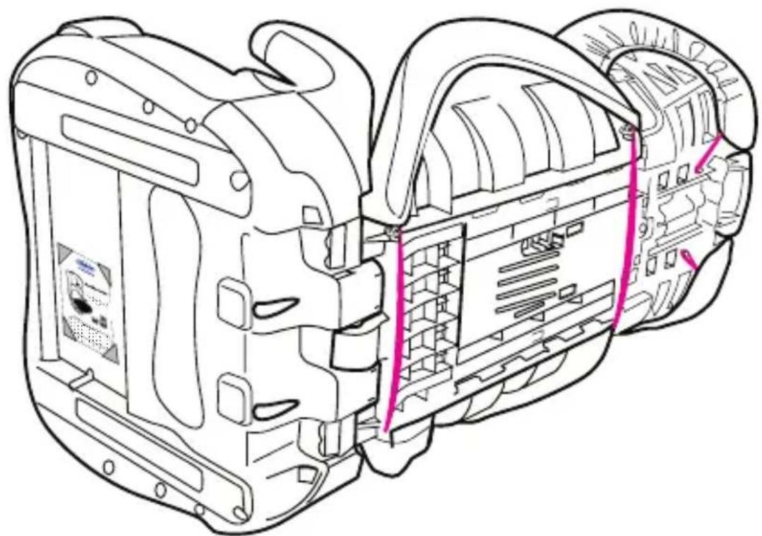 GRACO Booster Air - Para quitar la funda del asiento - 1