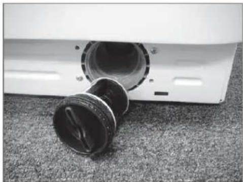 Splendide WD2100XCP - Cleaning the pump pre-chamber - 2