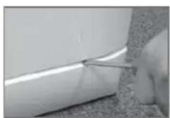 Splendide WD2100XCP - To access the pre-chamber: - 1