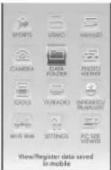 SHARP Aquos Shot SH008 - Using Main Menu - 1