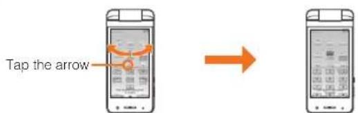 SHARP Aquos Shot SH008 - Virtual Keypad 2 - 1