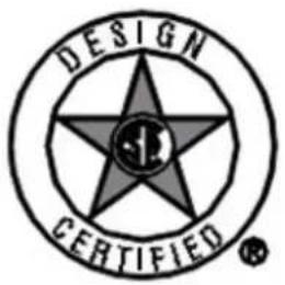 DESIGN CERTIFIED
