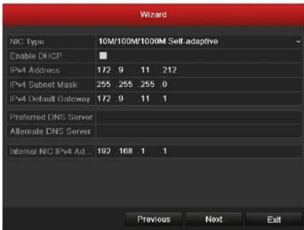 Hikvision DS-9616NI-RT - Using the Wizard for Basic Configuration - 7