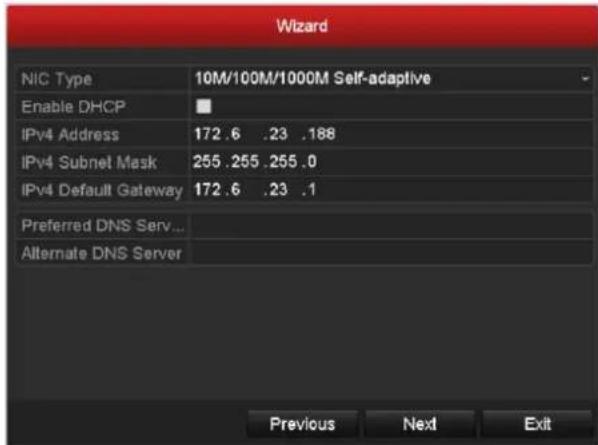 Hikvision DS-9616NI-RT - Using the Wizard for Basic Configuration - 6
