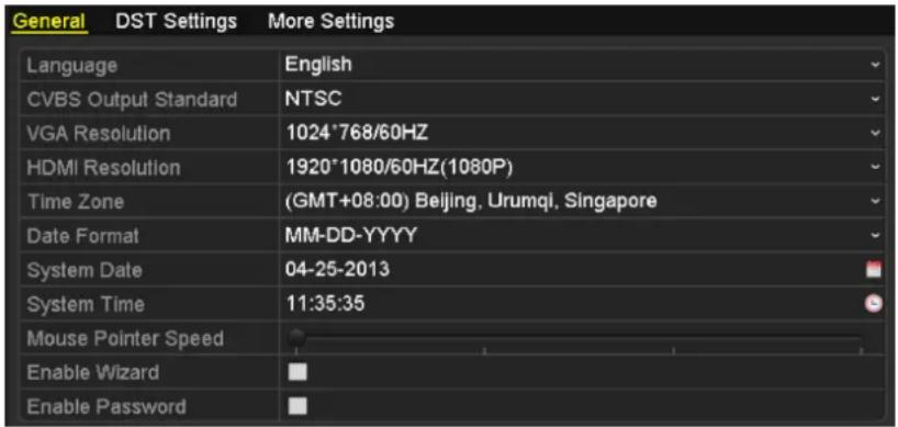 Hikvision DS-9616NI-RT - Steps: - 1