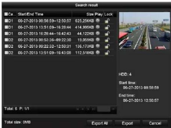 Hikvision DS-9616NI-RT - Check backup result. - 5