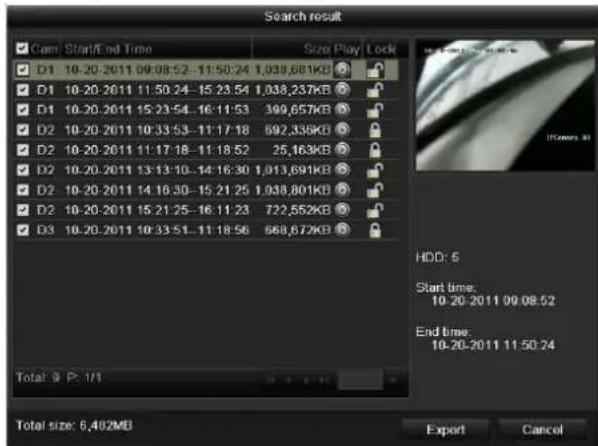Hikvision DS-9616NI-RT - Check backup result. - 14