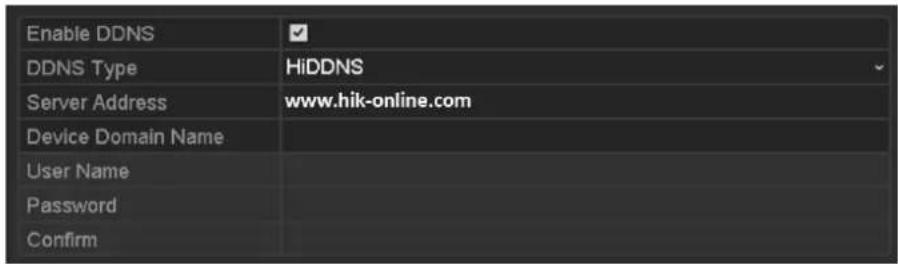 Hikvision DS-9616NI-RT - - HiDDNS: - 1