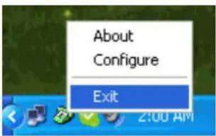 About Configure Exit 2:00 AM