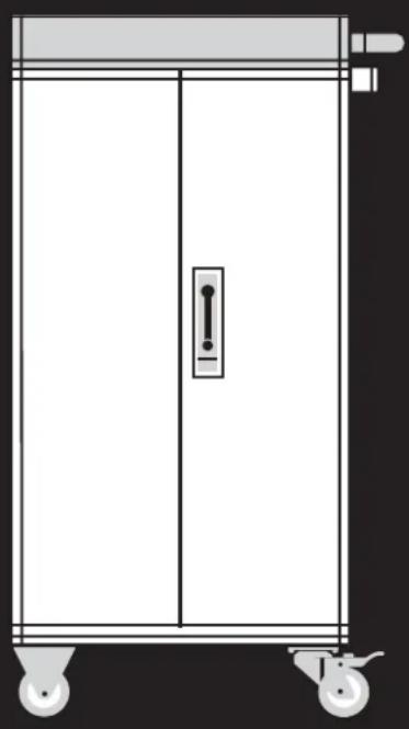 Black Box VLC36SK-HD-R2 - BASIC CHARGING CARTS - 1