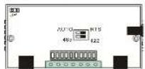 Moxa A52-DB25F - Switch and jumper settings - 1