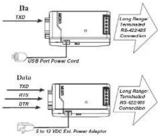 Moxa TCC-80I-RP - Optional External Power - 1