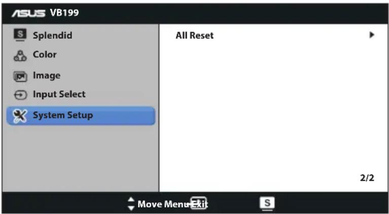 ASUS VB199T-P - System Setup - 2