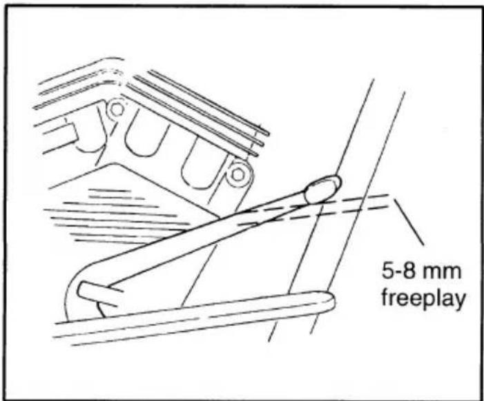5-8 mm freeplay