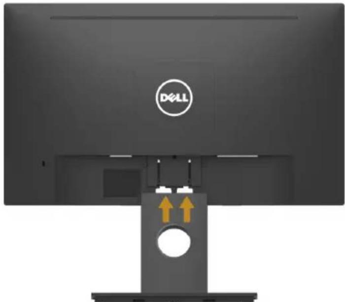 DELL E2418HN - Attaching the Stand - 3