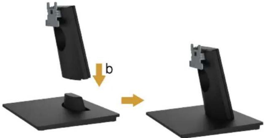 DELL E2418HN - Attaching the Stand - 2