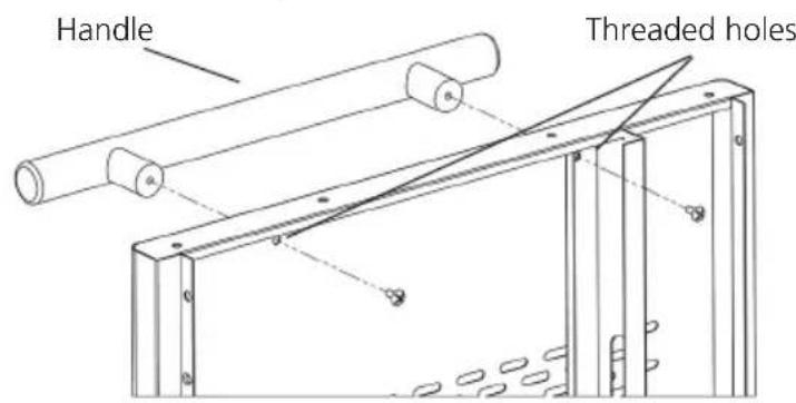 Handle Threaded holes