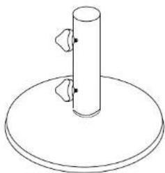 Gardenline Umbrella Stand 60298 - Assembly instructions - 2