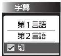 MITSUBISHI 32LB8 - 字幕を出す - 1