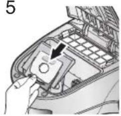 SAMSUNG SC7884 - 3-1 CHANGING THE DUST BAG - 4