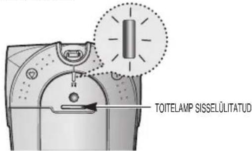 TOITELAMP SISSELÜLITATUD