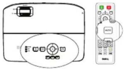 BENQ MH535A - Auto-adjusting the image - 1